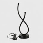 LED Desk Lamp | Sculpted Infinity Loop & 3 Light Settings