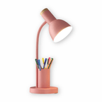 LED Desk Lamp | Eye-Friendly Adjustable Light | Integrated Pen Holder