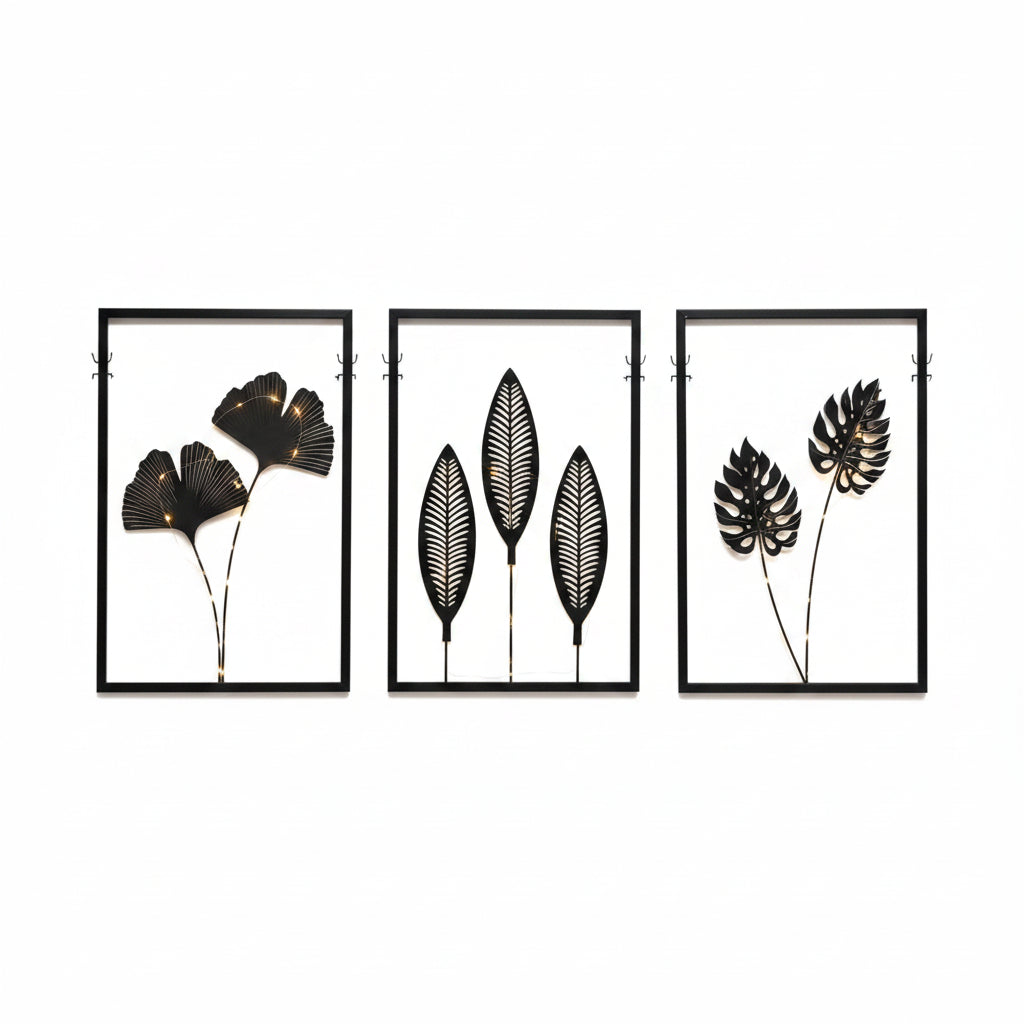 LED Frame Lamp Set | Color-Changing Ambient & Battery-Powered | Set of 3