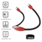 LED Neck Light | Flexible Arms & Rechargeable | Hands-Free
