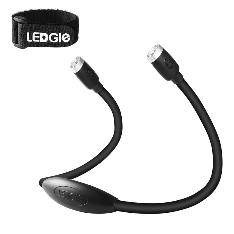 LED Neck Light | Flexible Arms & Rechargeable | Hands-Free