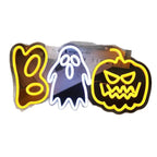 LED Neon Sign | Halloween Pumpkin & Ghost USB Powered