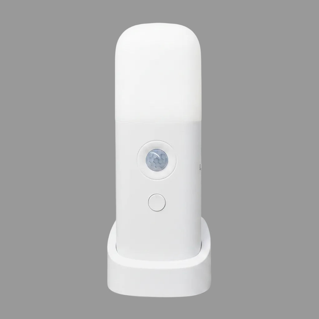 LED Night Light | Motion Sensor, Adjustable Brightness & USB Rechargeable | 2000mAh Battery