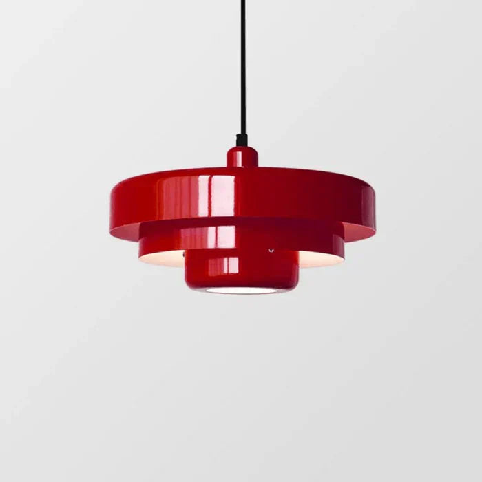 LED Pendant Lamp | Dome Metal Shade | Suction Cup Mounting