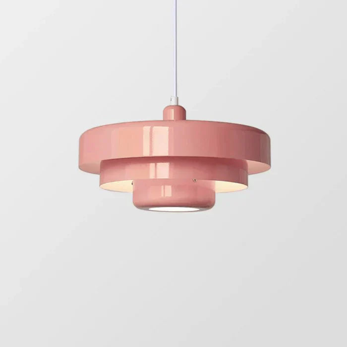 LED Pendant Lamp | Dome Metal Shade | Suction Cup Mounting