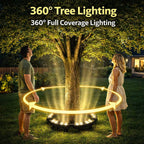 LED Ring Light | 360° Warm White & Weather-Resistant | 30 cm Diameter