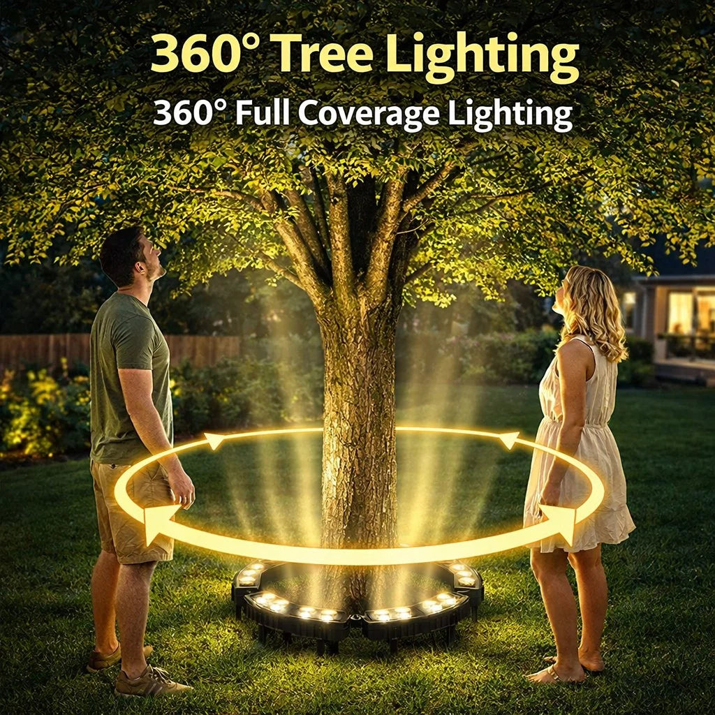 LED Ring Light | 360° Warm White & Weather-Resistant | 30 cm Diameter