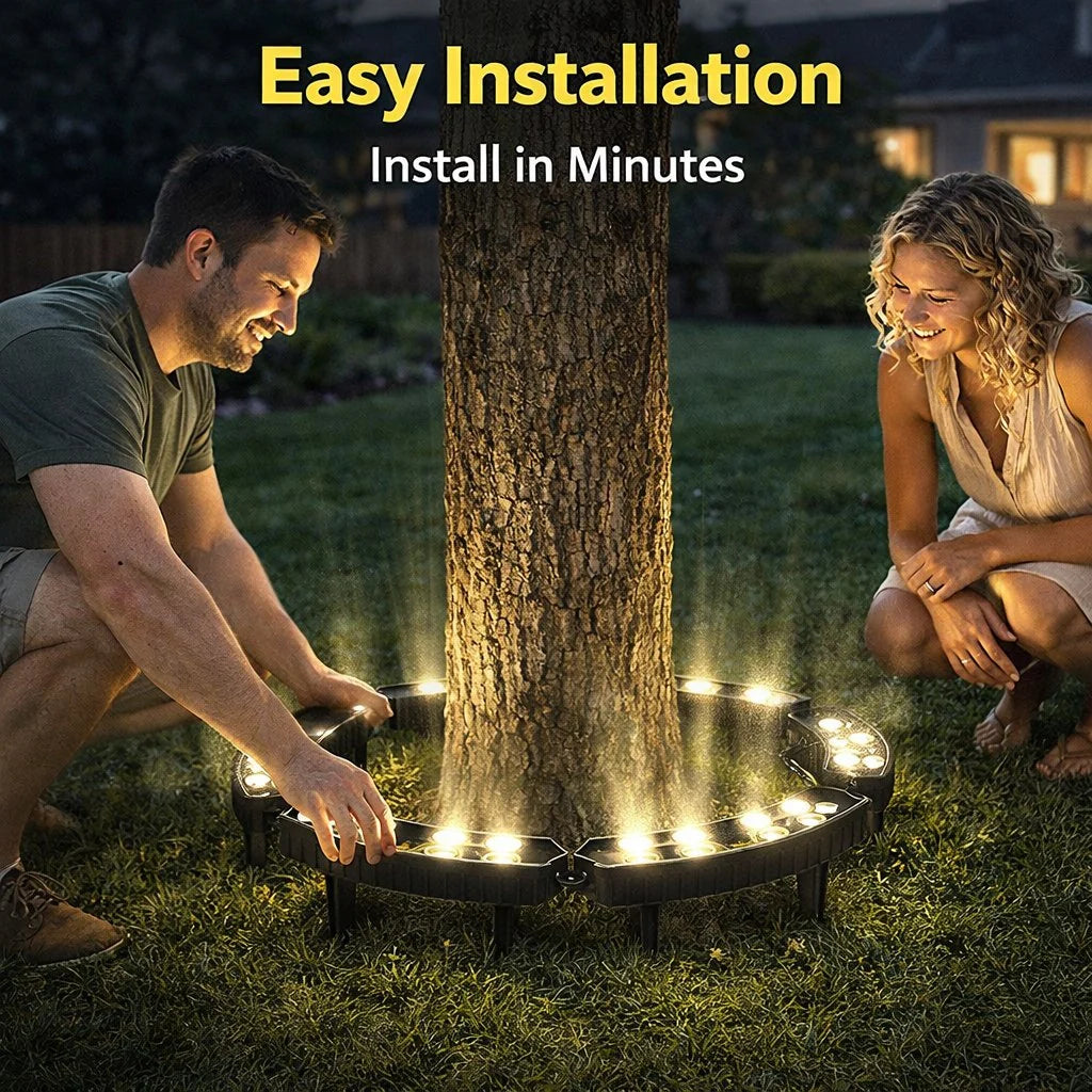 LED Ring Light | 360° Warm White & Weather-Resistant | 30 cm Diameter