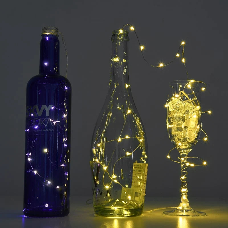 LED String Lights | Flexible Copper Wire & Waterproof | 1.2 M