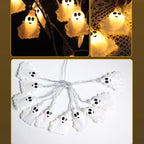 LED String Lights | Ghost Shades & Battery/USB Powered | Choice Of 3 Lengths