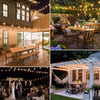 Outdoor String Lights | Weatherproof Globe Bulbs | 15-30 m