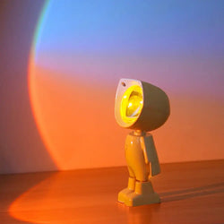 LED Sunset Lamp | Rechargeable & 360° Rotatable