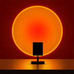 LED Table Lamp | Vintage Sunset Effect & USB Powered