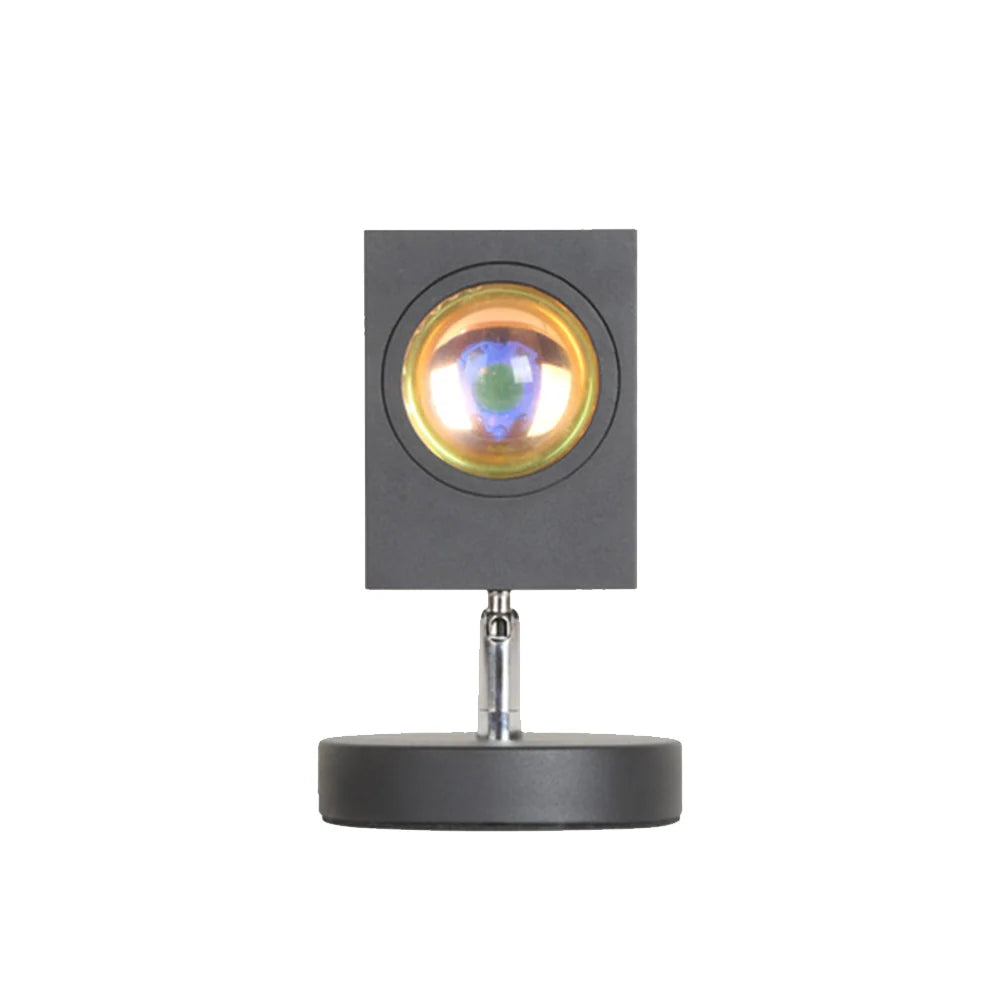 LED Table Lamp | Vintage Sunset Effect & USB Powered