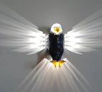 LED wall lamp | Three-dimensional eagle design & soft ambient glow