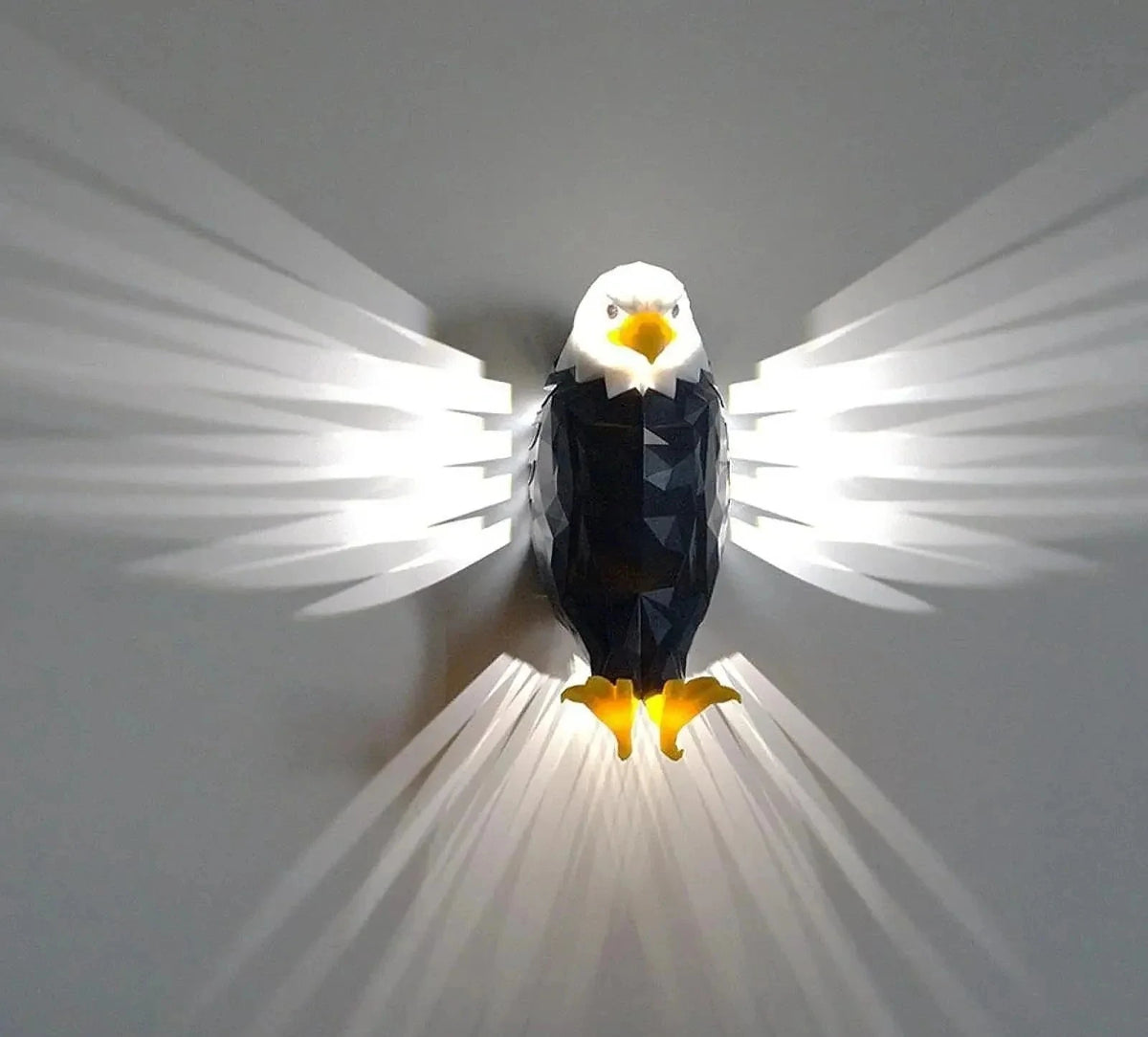 LED wall lamp | Three-dimensional eagle design & soft ambient glow