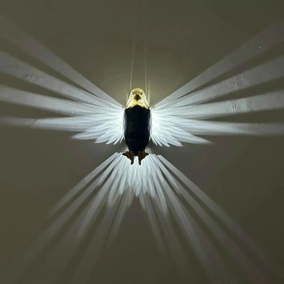 LED wall lamp | Three-dimensional eagle design & soft ambient glow