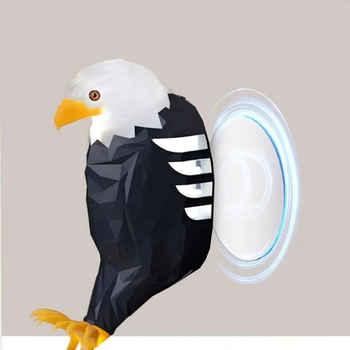 LED wall lamp | Three-dimensional eagle design & soft ambient glow