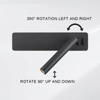 Bedside Wall Lamp | Rotatable Head & Adjustable Brightness