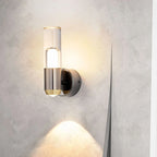 LED Wall Light | Crystal & Gold Accent | Integrated 10W LED