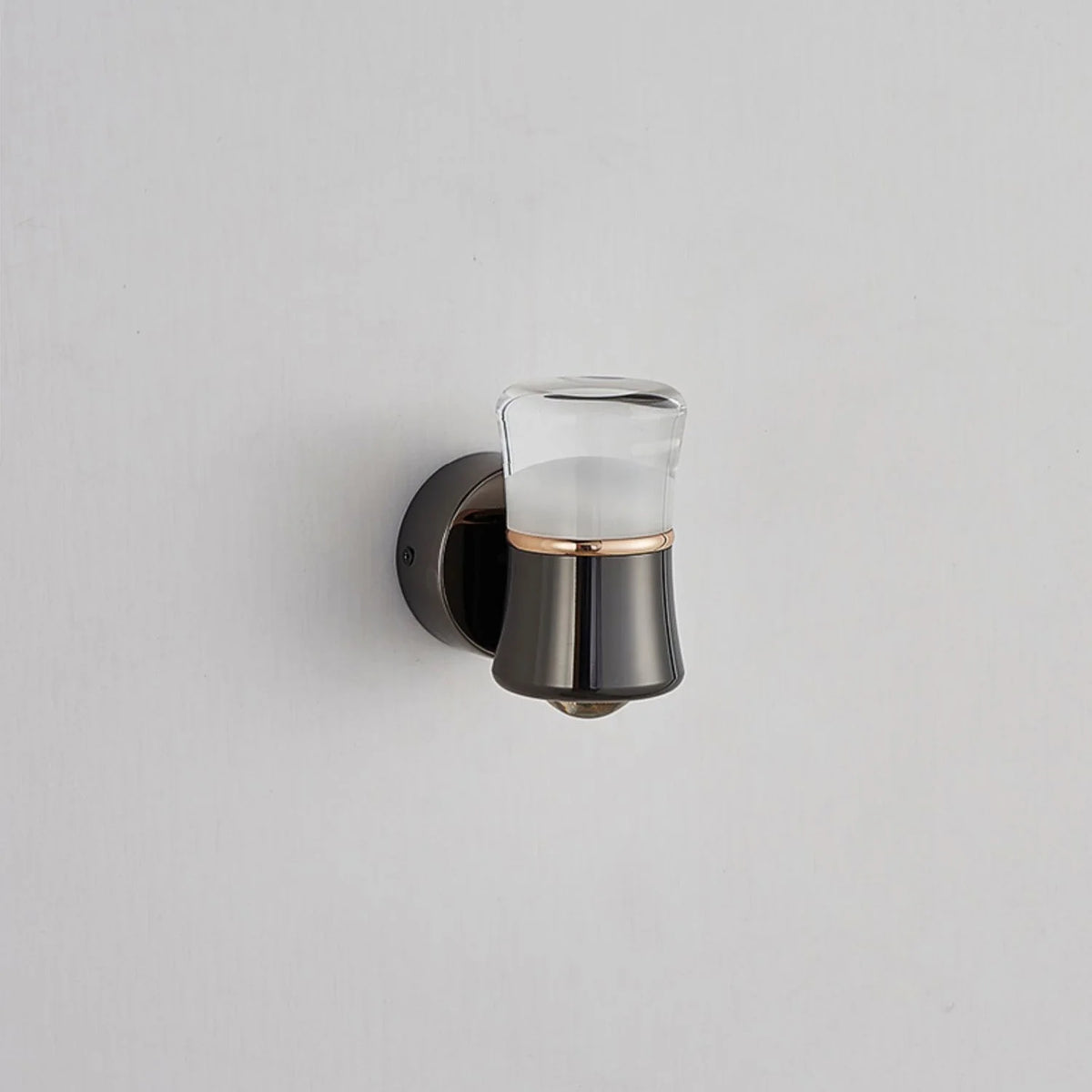 LED Wall Light | Crystal & Gold Accent | Integrated 10W LED