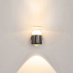 LED Wall Light | Crystal & Gold Accent | Integrated 10W LED