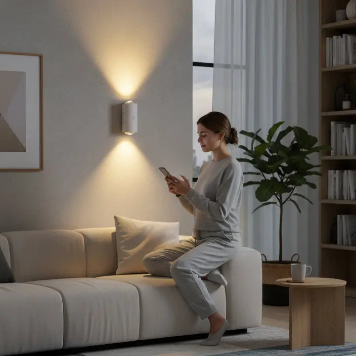 LED Wall Light | Motion Sensor & USB Rechargeable | RGB Light