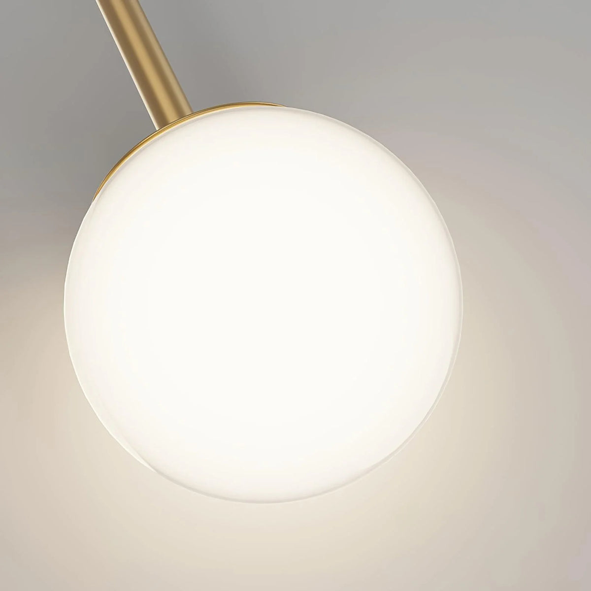 LED Wall Light | Tri-Color LED & Brass Finish | 54 cm High