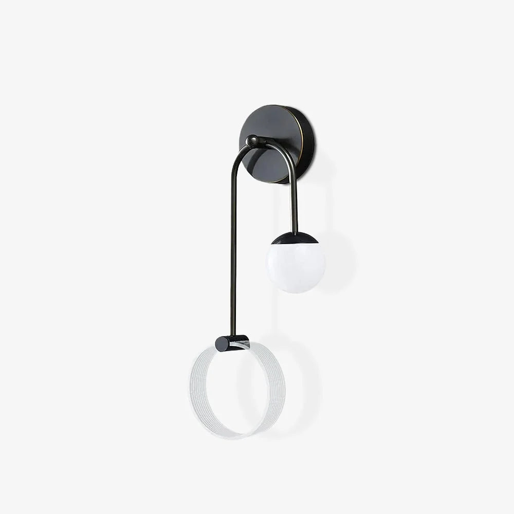 LED Wall Light | Tri-Color LED & Brass Finish | 54 cm High