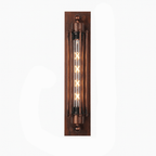 LED Wall Light | Vintage Metal Sconce | Warm Bulbs Included
