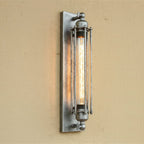 LED Wall Light | Vintage Metal Sconce | Warm Bulbs Included