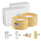 LED Wall Sconce | Wireless Motion Sensor & Remote Control | Set of 2