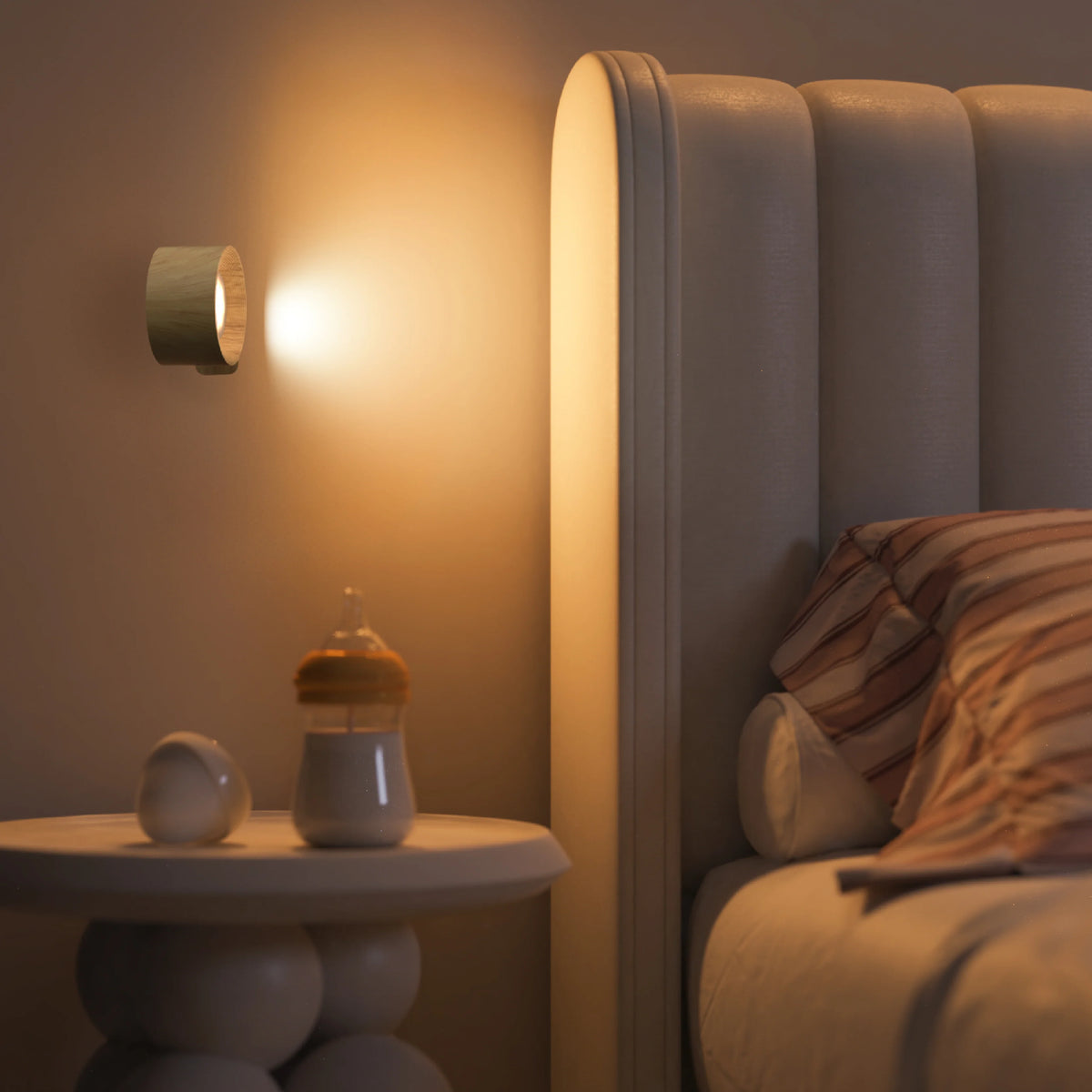 LED Wall Sconce | Wireless Motion Sensor & Remote Control | Set of 2