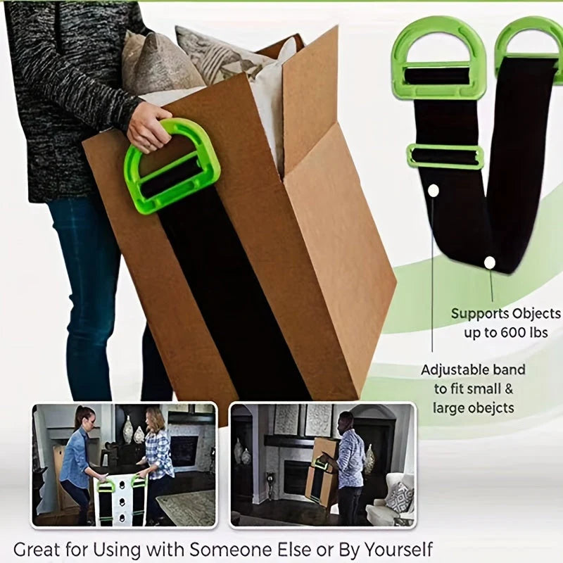 Lifting Straps | Heavy-Duty & Adjustable | 600 lb Capacity