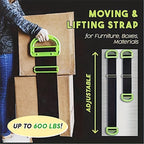 Lifting Straps | Heavy-Duty & Adjustable | 600 lb Capacity