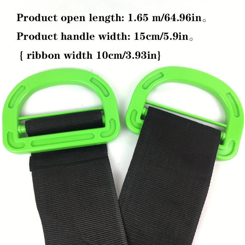 Lifting Straps | Heavy-Duty & Adjustable | 600 lb Capacity