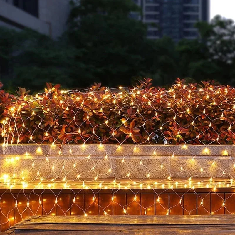 Light Net | Solar-Powered 200-LED & Waterproof
