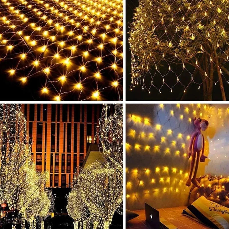 Light Net | Solar-Powered 200-LED & Waterproof
