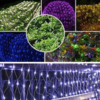 Light Net | Solar-Powered 200-LED & Waterproof