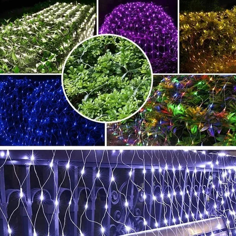 Light Net | Solar-Powered 200-LED & Waterproof
