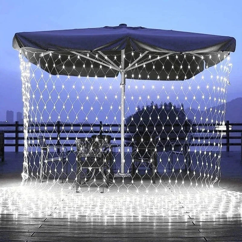 Light Net | Solar-Powered 200-LED & Waterproof