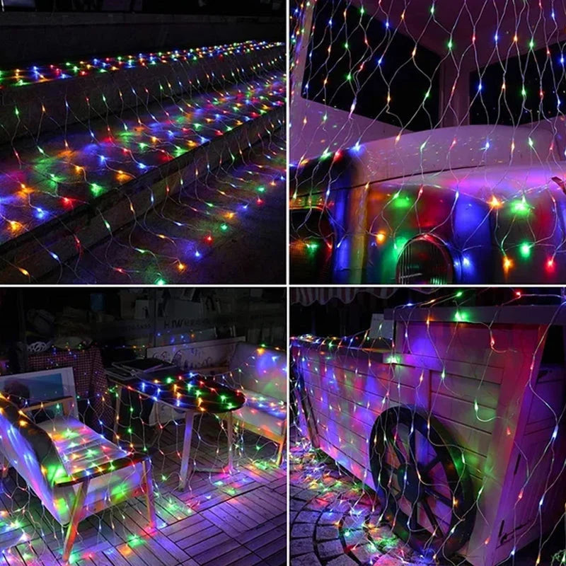 Light Net | Solar-Powered 200-LED & Waterproof