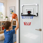 Light-Up Basketball Hoop | Electronic Scoring & Sound | Spring-Loaded Rim