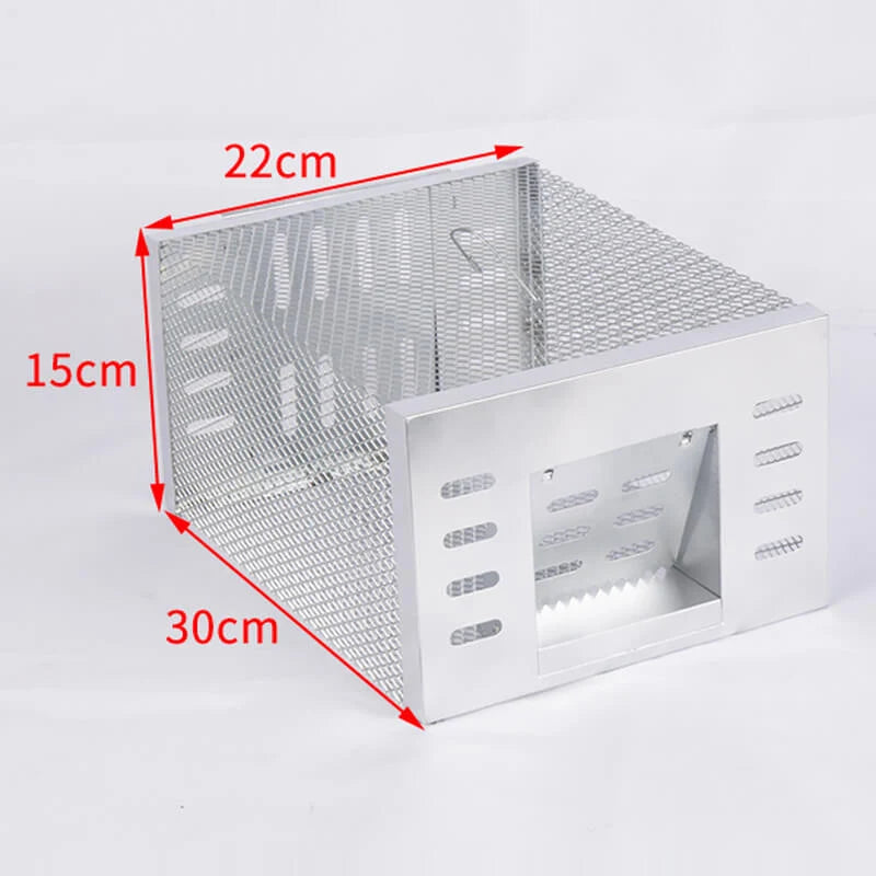 Live-Catch Mouse Trap | One-Way Entrance & Galvanized Steel
