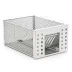 Live Rodent Trap | Stainless Steel & Animal-Friendly | 26 x 13 x 13 cm