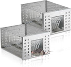 Live Rodent Trap | Stainless Steel & Animal-Friendly | 26 x 13 x 13 cm