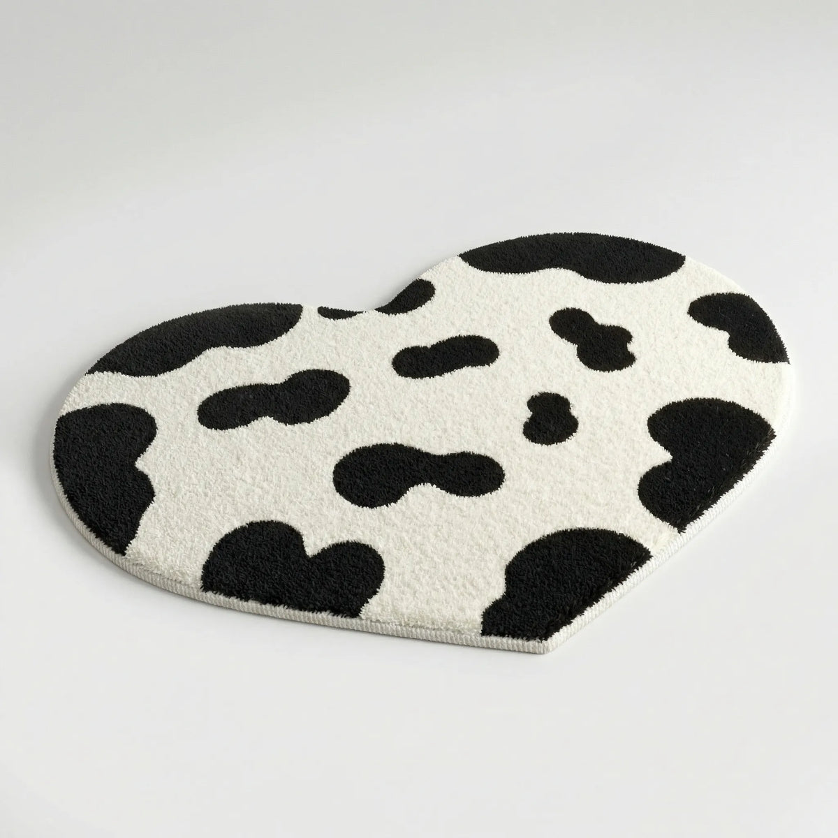 Living Room Rug | Heart-Shaped Short-Pile & Non-Slip