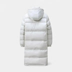 Long Winter Coat | Unisex Lightweight Padded & Hooded