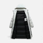 Long Winter Coat | Unisex Lightweight Padded & Hooded