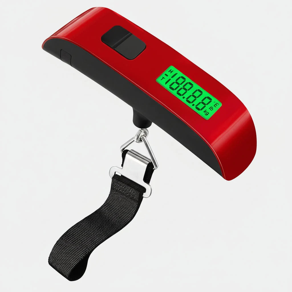Luggage Scale | Backlit LCD & 0.1 lb Precision | 110 lb Capacity